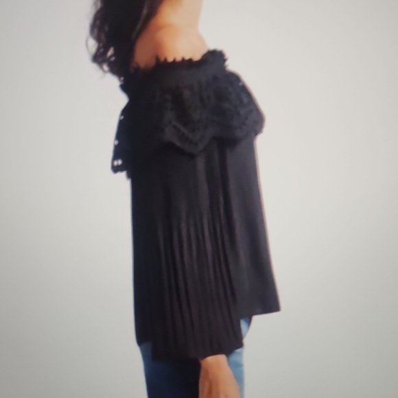 Ramy Brook Holland Ruffle Off The Shoulder Top Size XS - Picture 3 of 8